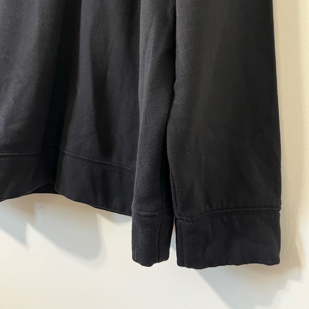 Nautica Men's Black Quarter-Zip Pullover Sweatshirt Size XL - Picture 6 of 10